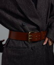 SALON adam et rope' 【TORY LEATHER(トリーレザー)】Wide Tongue Belt/ベルト サロン アダム エ ロペ ファッシ...