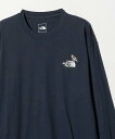 monkey time BEAUTY&YOUTH UNITED ARROWS <THE NORTH FACE>ロングスリーブ ズー ピッカー ティー ビューティー&ユース ユナイテッドアローズ トップス カットソー・Tシャツ グレー ネイビー【送料無料】