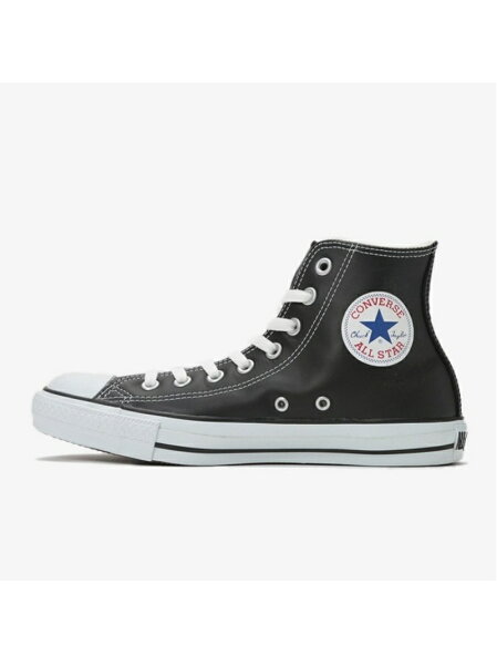 【SALE／20%OFF】CONVERSE 【CONVERSE 公式】LEATHER ALL STAR HI / 【コンバース 公式】レザー オールスター HI コンバース シューズ・靴 スニーカー ブラック ホワイト【送料無料】