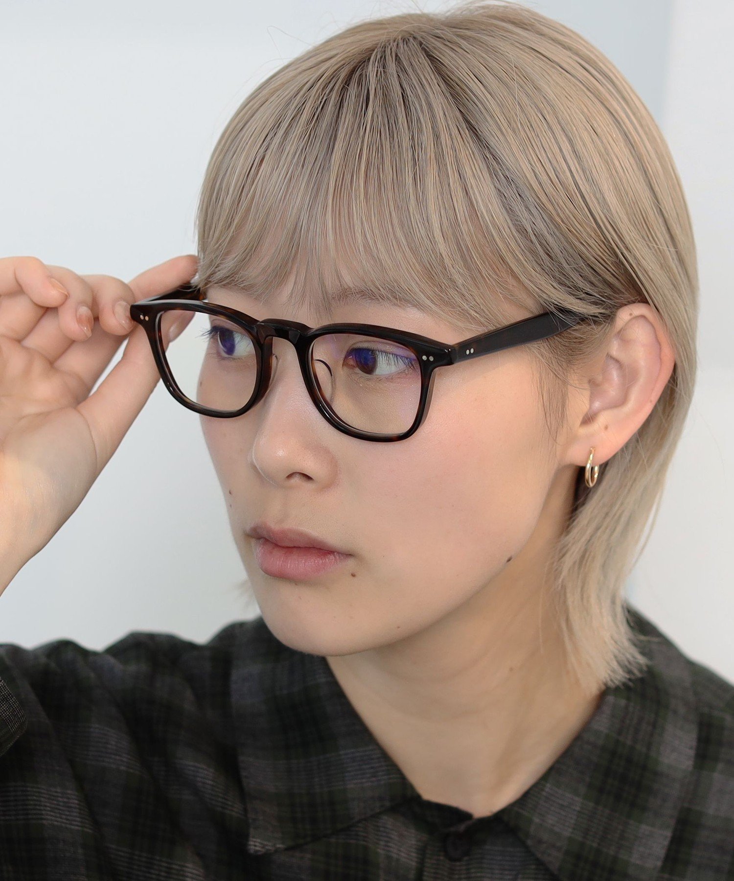 BEAMS JAPAN ＜UNISEX＞佐々木セルロイド工業所 * BEAMS JAPAN / 別注 ウェリントン ブルーライトカッ..