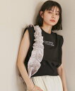【SALE/50%OFF】ROPE' PICNIC R 汗染み防止/バックスリットフレンチスリーブミニ裏毛プルオーバー ロペピクニック トップス スウェット・ト...