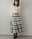 【SALE/60%OFF】Lajour 日本製 ニットワンピース ラジュール ワンピース・ドレス ワンピース ホワイト ブラウン グレー ブラック【送料無料】