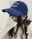 【SALE/44%OFF】WEGO MEN'S コーデュロイロゴキャップ ウィゴー 帽子 キャップ ブラック ホワイト ネイビー