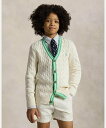 【SALE/50%OFF】POLO RALPH LAUREN (ボーイズ 8才~20才)コットン クリケット カーディガン ラルフローレン トップス カーディガン ベージュ【送料無料】