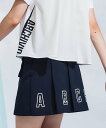 【SALE/30%OFF】ARCHIVIO 【アルチビオ公式】バックロゴプリーツ撥水スカート アルチビオ スカート ミニスカート ネイビー ホワイト ブルー【送料無料】