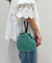 【SALE/25%OFF】fredy emue 【BAGMATI/バグマティ】アバカハートポシェットバッグ フレディ アンド グロスター バッグ かごバッグ【送...