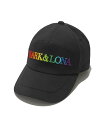 MARK & LONA Spx Flex Cap | MEN and WOMEN マークアンドロナ 帽子 キャップ ブラック【送料無料】