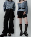 HARE マルチWAYアソートパラシュートパンツ ハレ パンツ その他のパンツ パープル ブラック【送料無料】