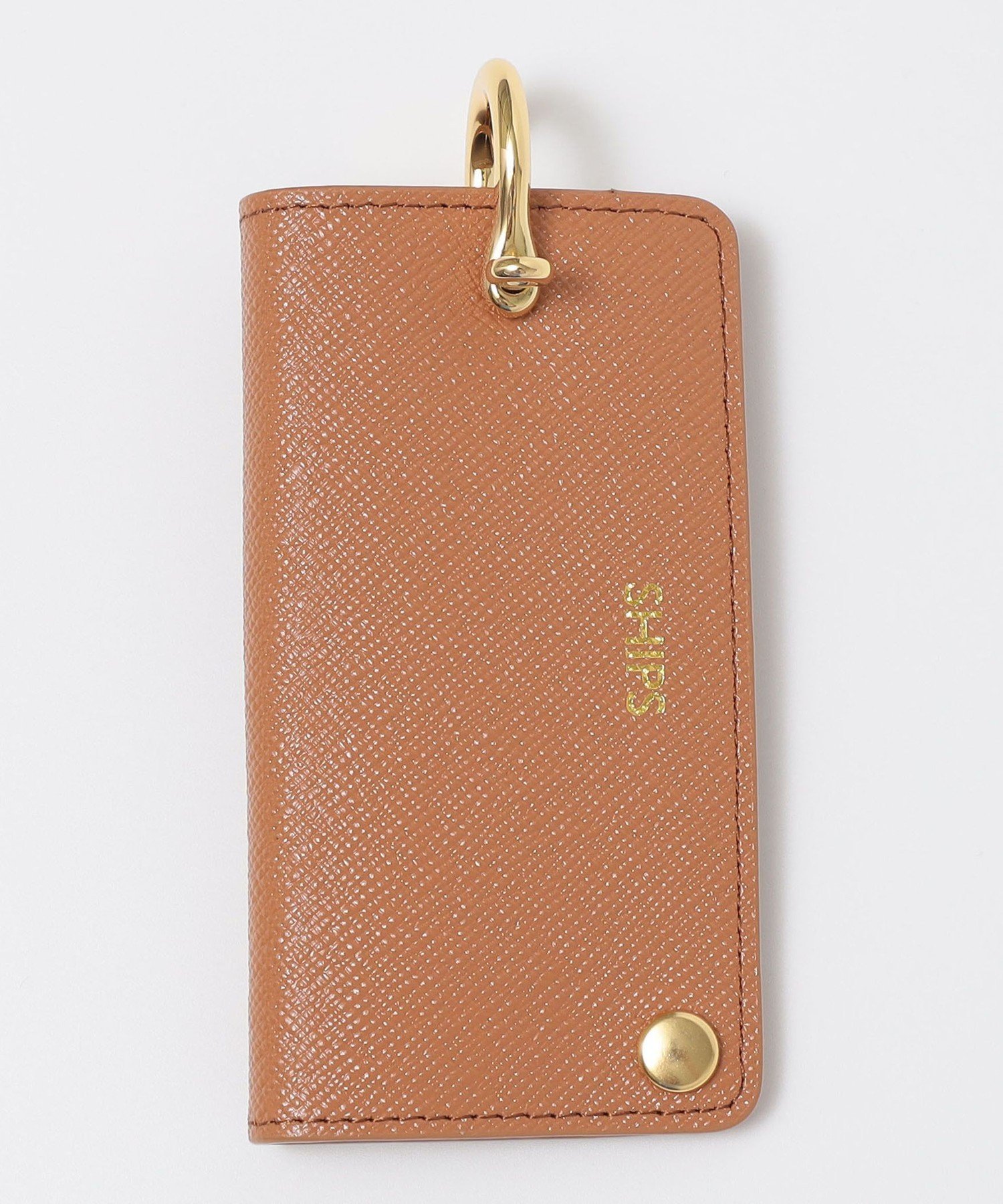 【SALE／10%OFF】SHIPS MEN 【WEB限定】SHIPS:【SAFFIANO LEATHER】シャックル 2トーン キーケース シ..