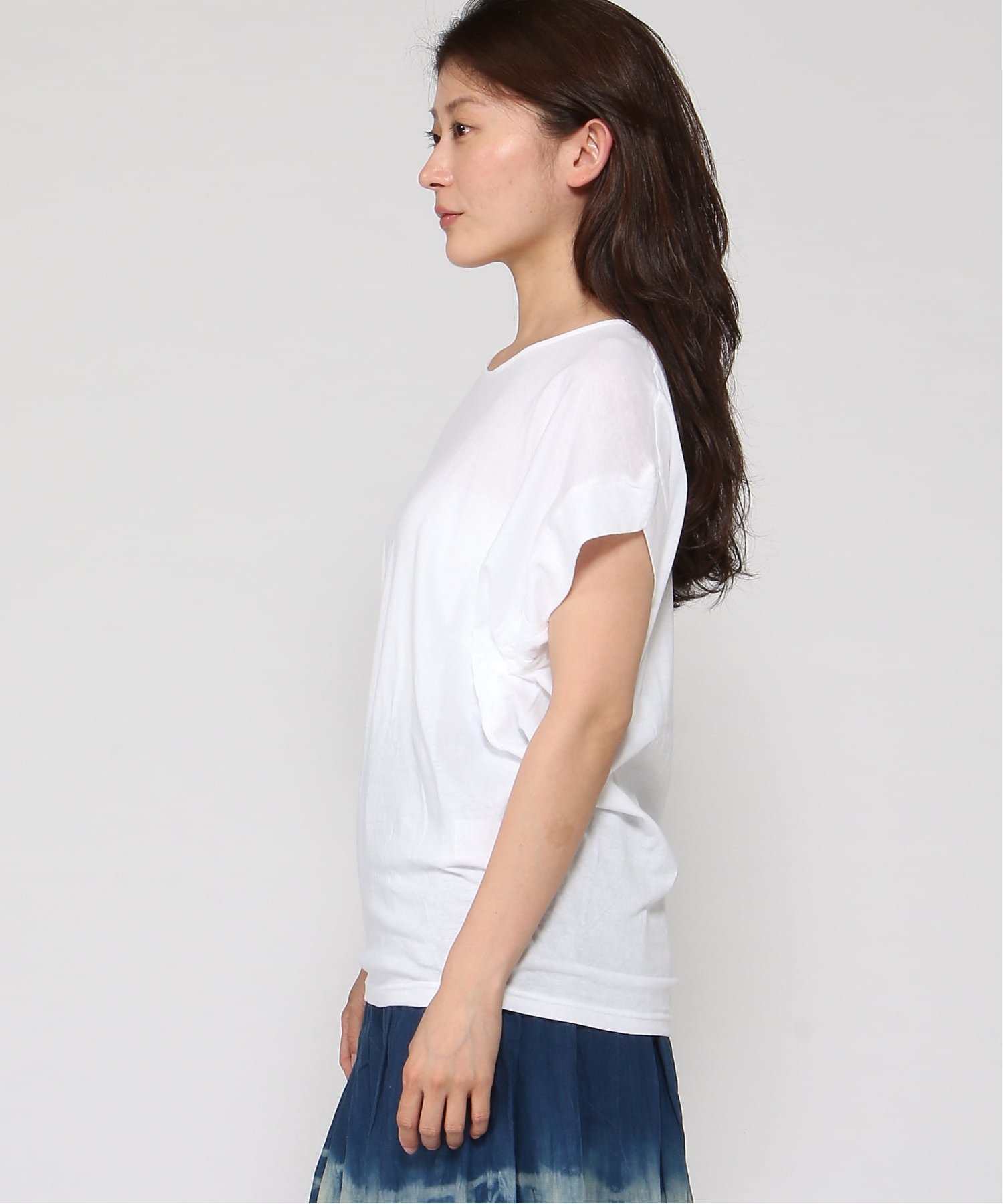 pas de calais プルオーバー パドカレ トップス カットソー・Tシャツ ホワイト グリーン