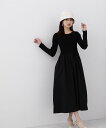 【SALE／20 OFF】PROPORTION BODY DRESSING コクーンニットドッキングワンピース プロポーションボディドレッシング ワンピース ドレス ワンピース ブラック ホワイト【送料無料】