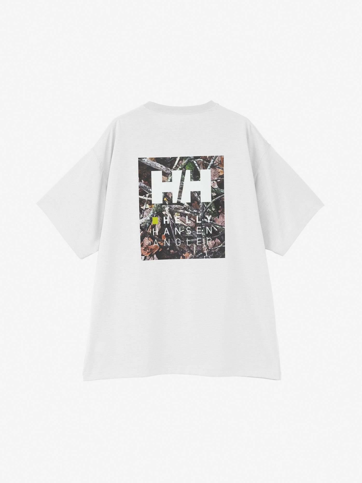 HELLY HANSEN ショートスリーブ HHアングラーロゴティー(ユニセックス) ヘリーハンセン トップス カットソー・Tシャツ ホワイト ブラック グレー ネイビー【送料無料】