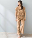 URBAN RESEARCH ROSSO 【予約】F by ROSSO 撥水クロップドブラウス+ワイドパンツ アーバンリサーチロッソ スーツ・フォーマル セット...