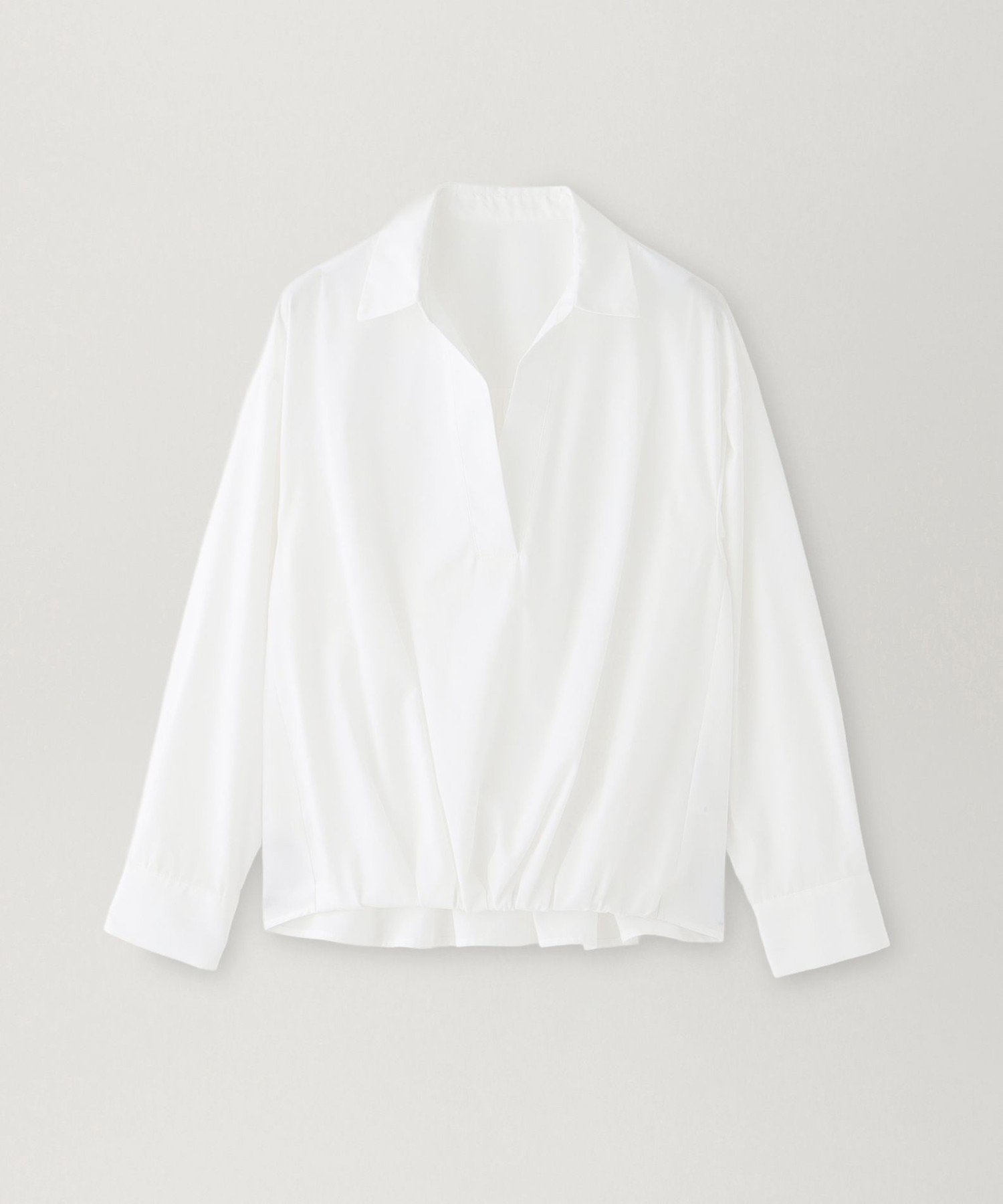 BIANCA 【マルチシーン】ハイカウントブロード スキッパーシャツ ビアンカ トップス シャツ・ブラウス ブルー ネイビー ピンク ホワイト イエロー【送料無料】