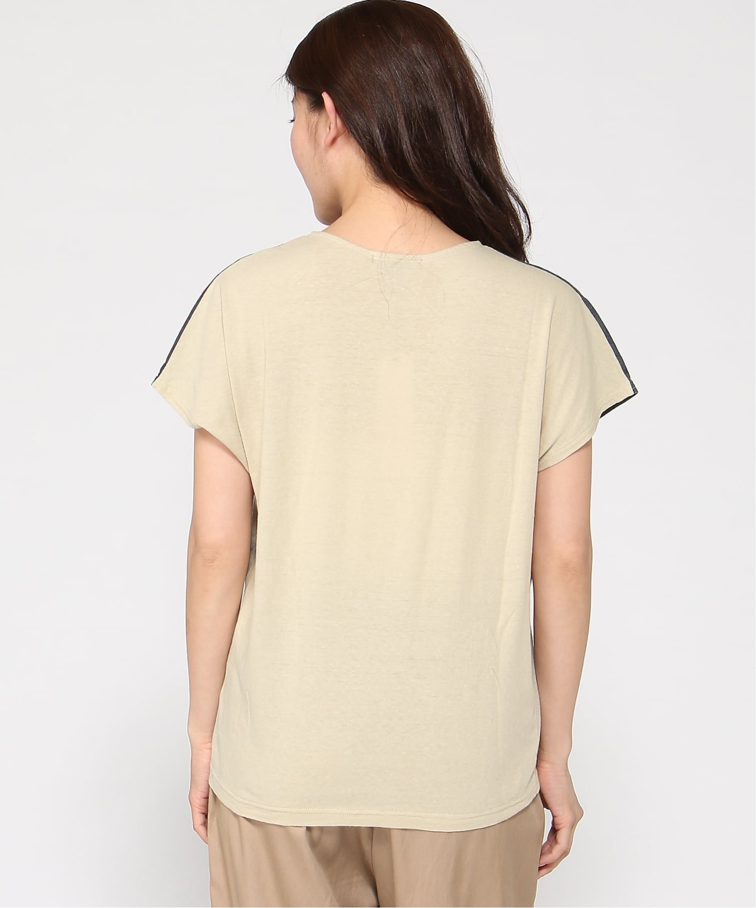 pas de calais プルオーバー パドカレ トップス カットソー・Tシャツ ブラック ブルー