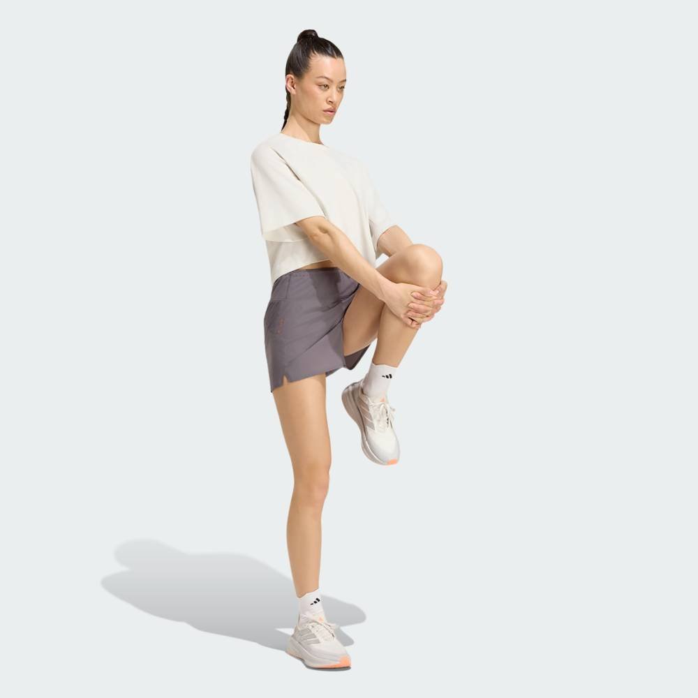 【公式】アディダス adidas 返品可 DAY//O ランニング 半袖Tシャツ アディダス トップス カットソー・Tシャツ グレー