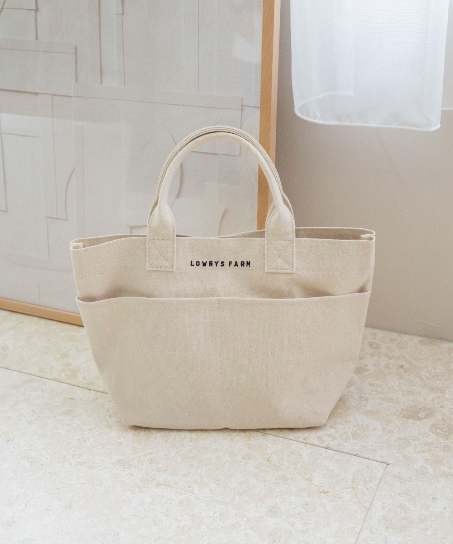 ローリーズファーム トートバッグ レディース LOWRYS FARM TOTEBAGM ローリーズファーム バッグ トートバッグ ホワイト ブラック ピンク グリーン