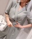 【SALE/40%OFF】Aimoon オールインワン レディース パンツドレス ミニミニストア ワンピース・ドレス ドレス グレー【送料無料】