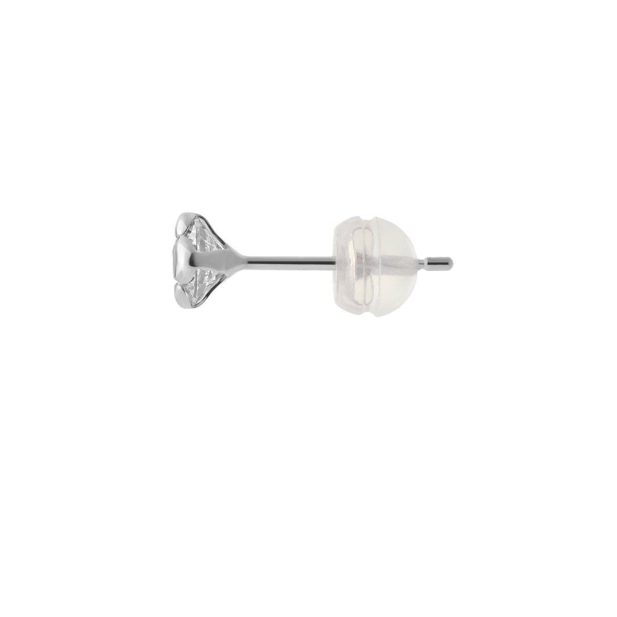 4℃ K10ホワイトゴールド ピアス ヨンドシー アクセサリー・腕時計 ピアス ホワイト【送料無料】