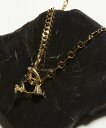 rehacer rehacer:Asymmetry Rose Chain Necklace レアセル アクセサリー・腕時計 ネックレス ゴールド シルバー【送料無料】
