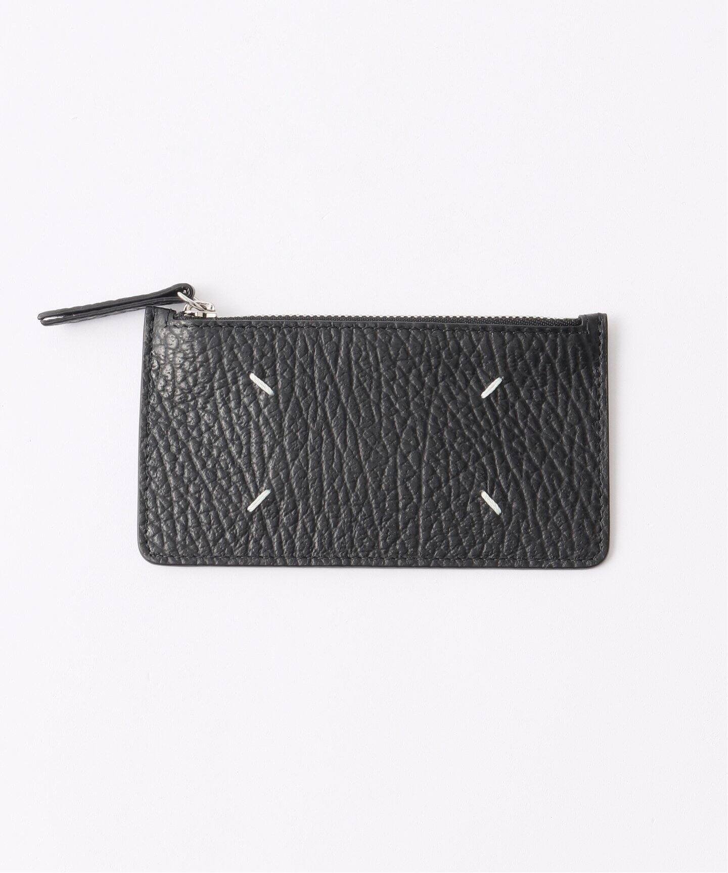 JOURNAL STANDARD 【MAISON MARGIELA / メゾン・マルジェラ 】 ZIP CARD HOLDER ジャーナル スタンダード 財布・ポーチ・ケース パスケース・定期入れ ブラック【送料無料】