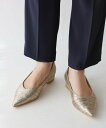 【SALE/50%OFF】Fin ポインテッドトゥVカットパンプス フィン シューズ・靴 パンプス シルバー ゴールド レッド ブラック【送料無料】