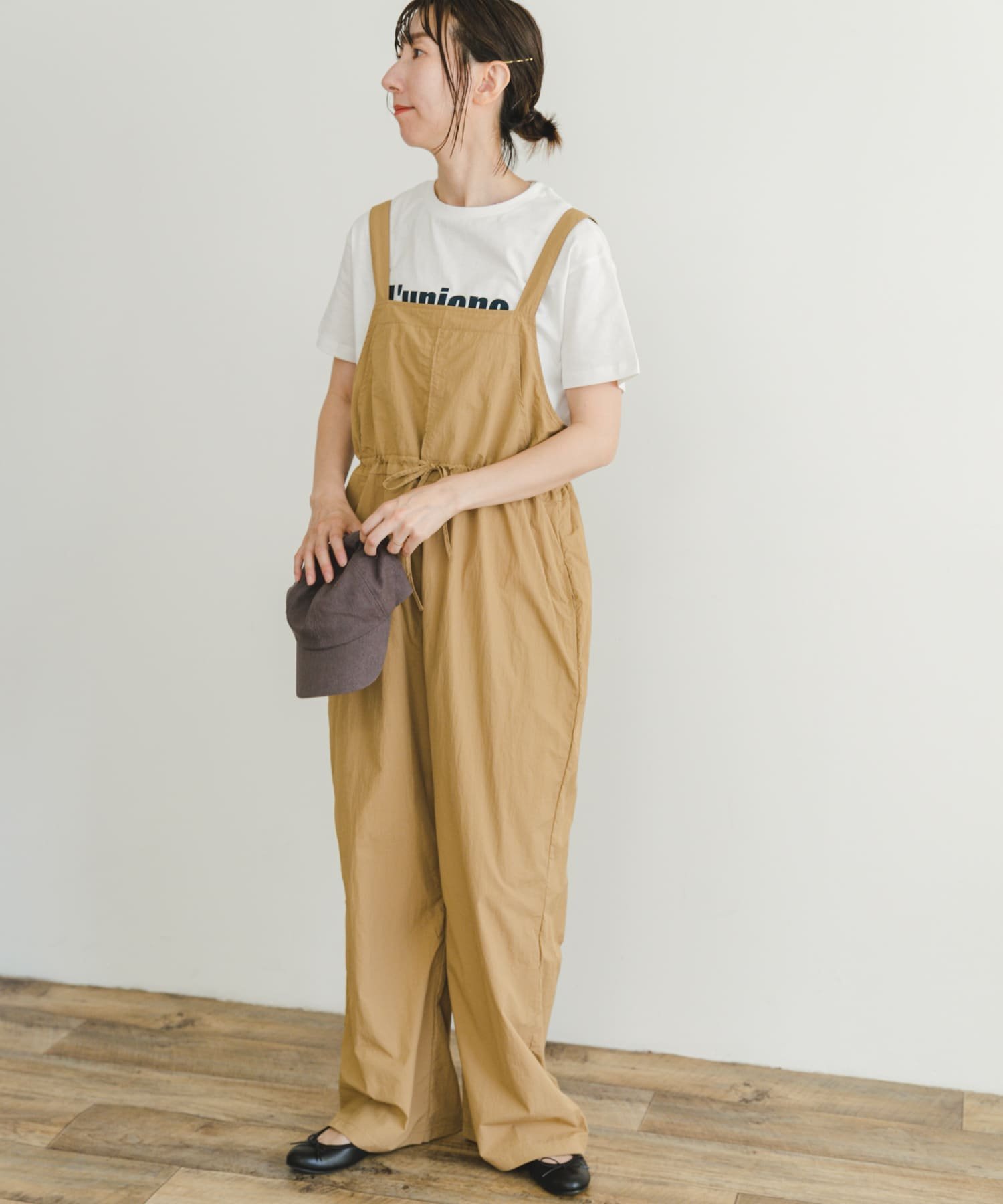 【SALE／60%OFF】URBAN RESEARCH ITEMS ナイロンサロペット アーバンリサーチアイテムズ オールインワ..