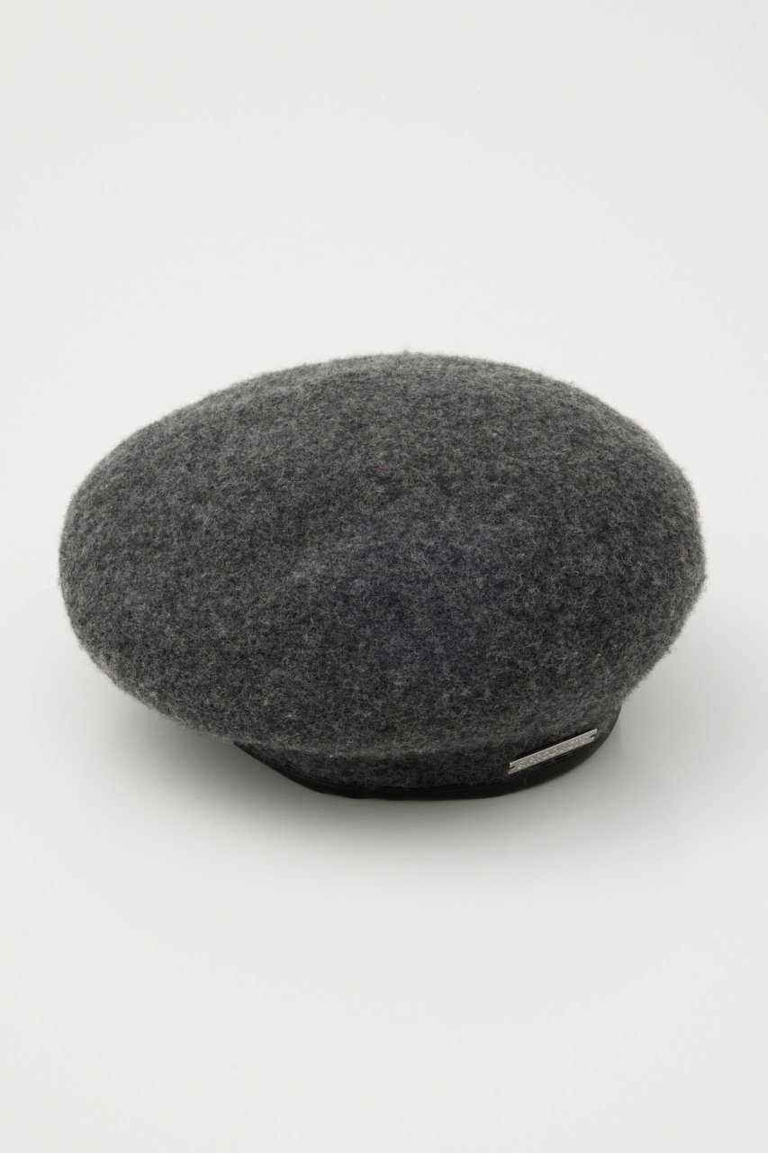 【SALE／20%OFF】SLY PLATE NAME WOOL ベレー スライ 帽子 その他の帽子