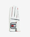 TOMMY HILFIGER TOMMY HILFIGER GOLF グローブ右手用 トミーヒルフィガー 靴下・レッグウェア その他の靴下・レッグウェア ホワイ...