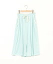 KID BLUE (W)25レーヨン天竺 7分丈ボトムス キッドブルー インナー・ルームウェア その他のインナー・ルームウェア ピンク ブルー グリーン【送料無料】