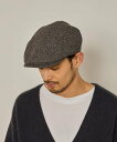 arth arth Co Tweed Hunting / アース オーバーライド 帽子 ハンチング・ベレー帽 ブラウン ネイビー【送料無料】