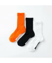 Rouge vif la cle 【RUSSELL ATHLETIC/ラッセル アスレチック】靴下/3点セット/R ルージュ・ヴィフ ラクレ 靴下・レッグウェア その他の靴下・レッグウェア