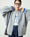 FREAK'S STORE 裏配色 スナップ ニット カーディガン【限定展開】 25AW フリークスストア トップス カーディガン ネイビー ベージュ ブラック グレー【送料無料】
