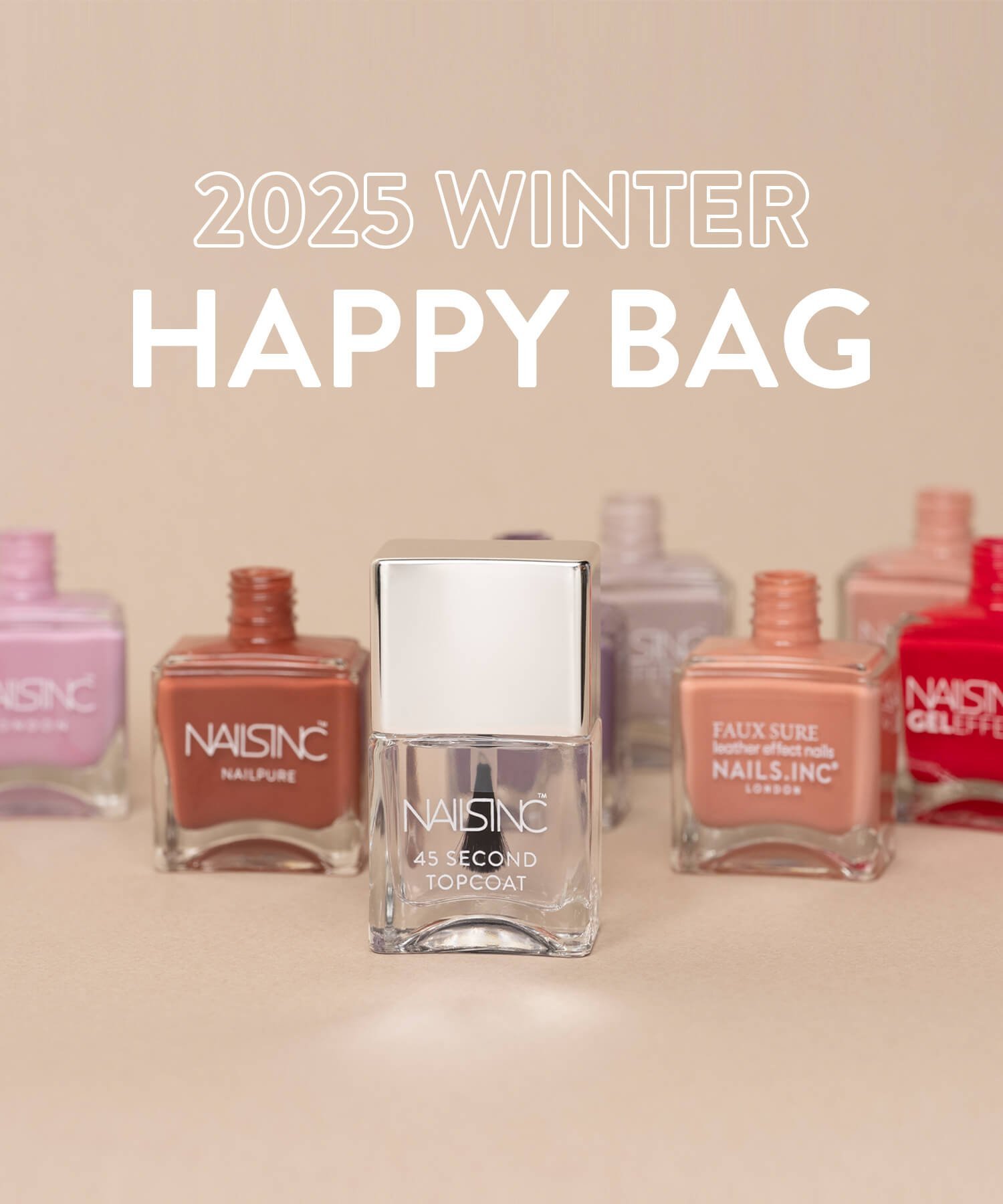 NAILS INC 【12/4先行発売*数量限定】2025 WINTER HAPPY BAG ネイルズ インク ネイル マニキュア・ネイ..