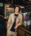 【SALE/20%OFF】bonjour records Dickies x Koichiro Takagi アイゼンハワーJKT ボンジュールレコード コート/ジャケット コート/ジャケットその他 ベージュ ネイビー【送料無料】