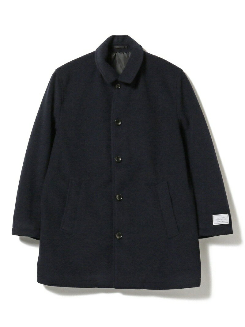 【SALE／50%OFF】B:MING by BEAMS B:MING by BEAMS / ハイブリッド ショート ステンカラーコート ビームス アウトレット コート/ジャケット ダッフルコート ネイビー ベージュ【送料無料】