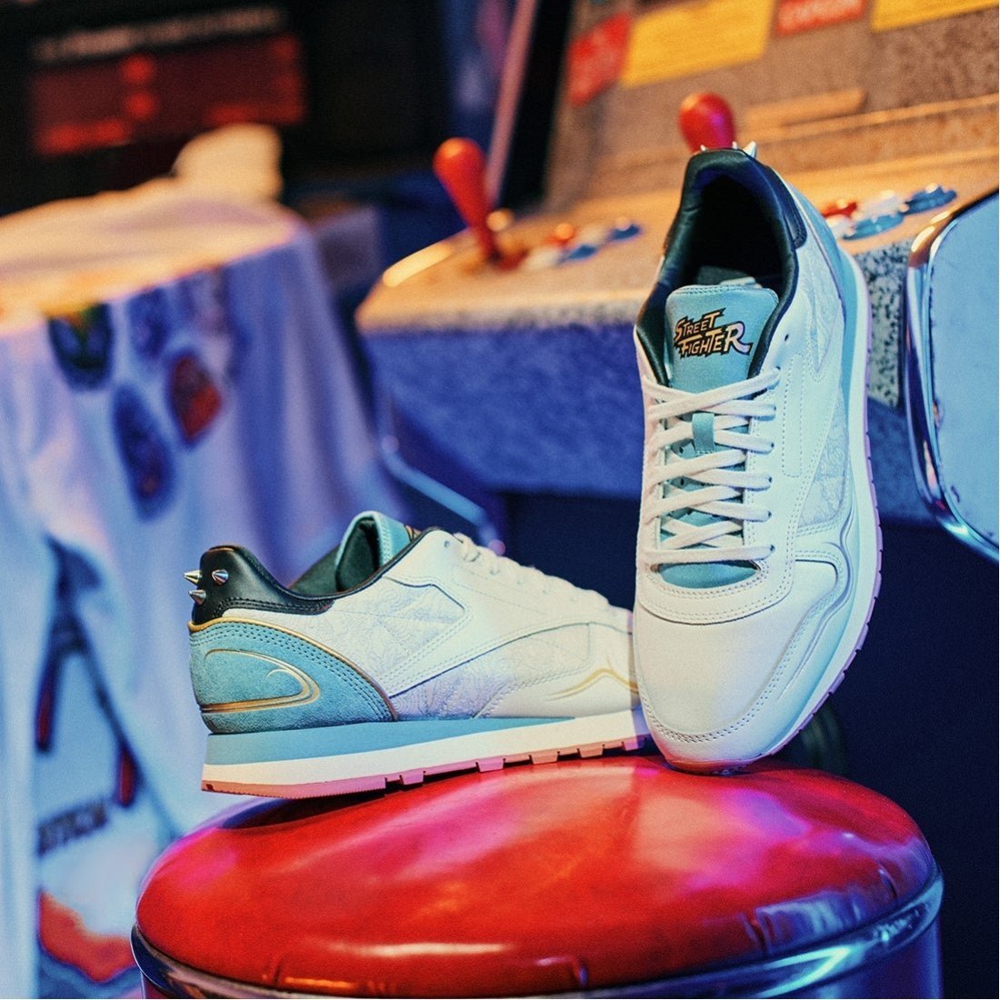 リーボック 【SALE／50%OFF】Reebok Street Fighter Classic Leather Shoes リーボック シューズ・靴 スニーカー ブルー【送料無料】