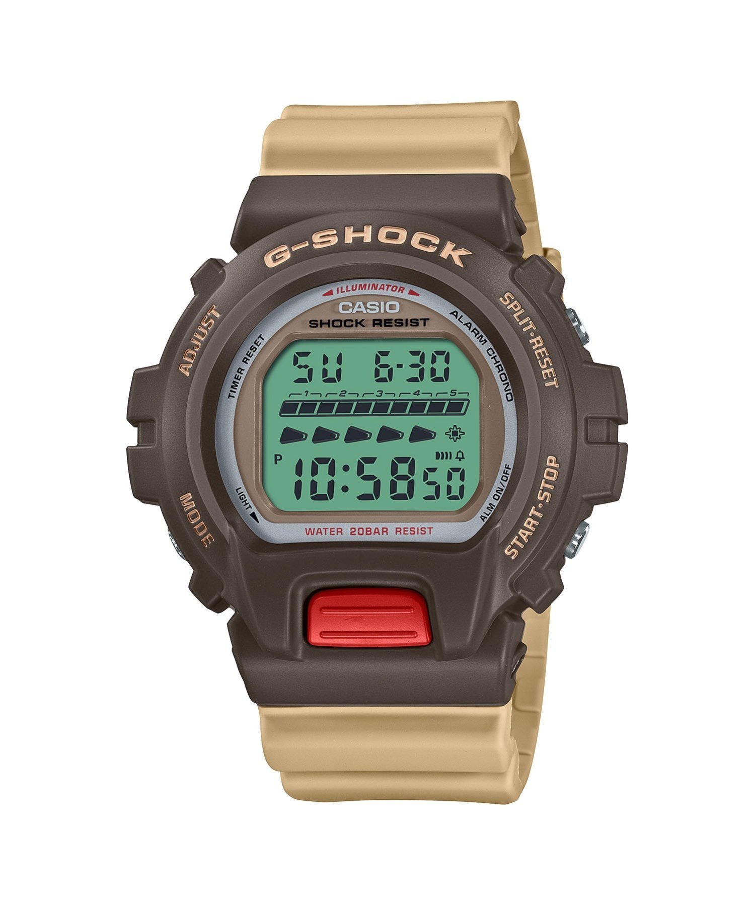 G-SHOCK G-SHOCK / DW-6600PC-5JF / カシオ ブリッジ アクセサリー・腕時計 腕時計 ブラウン【送料無料】