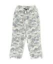 A BATHING APE TONAL SOLID CAMO METAL APE HEAD ONE POINT FLEECE PANTS ア ベイシング エイプ パンツ ジャージ・スウェットパンツ グ..