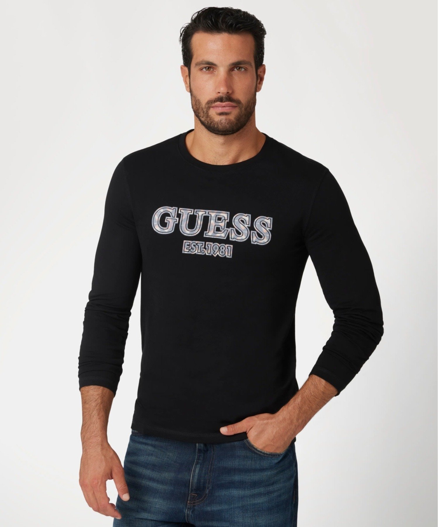 楽天市場】guess tシャツ（袖の長さ長袖）の通販