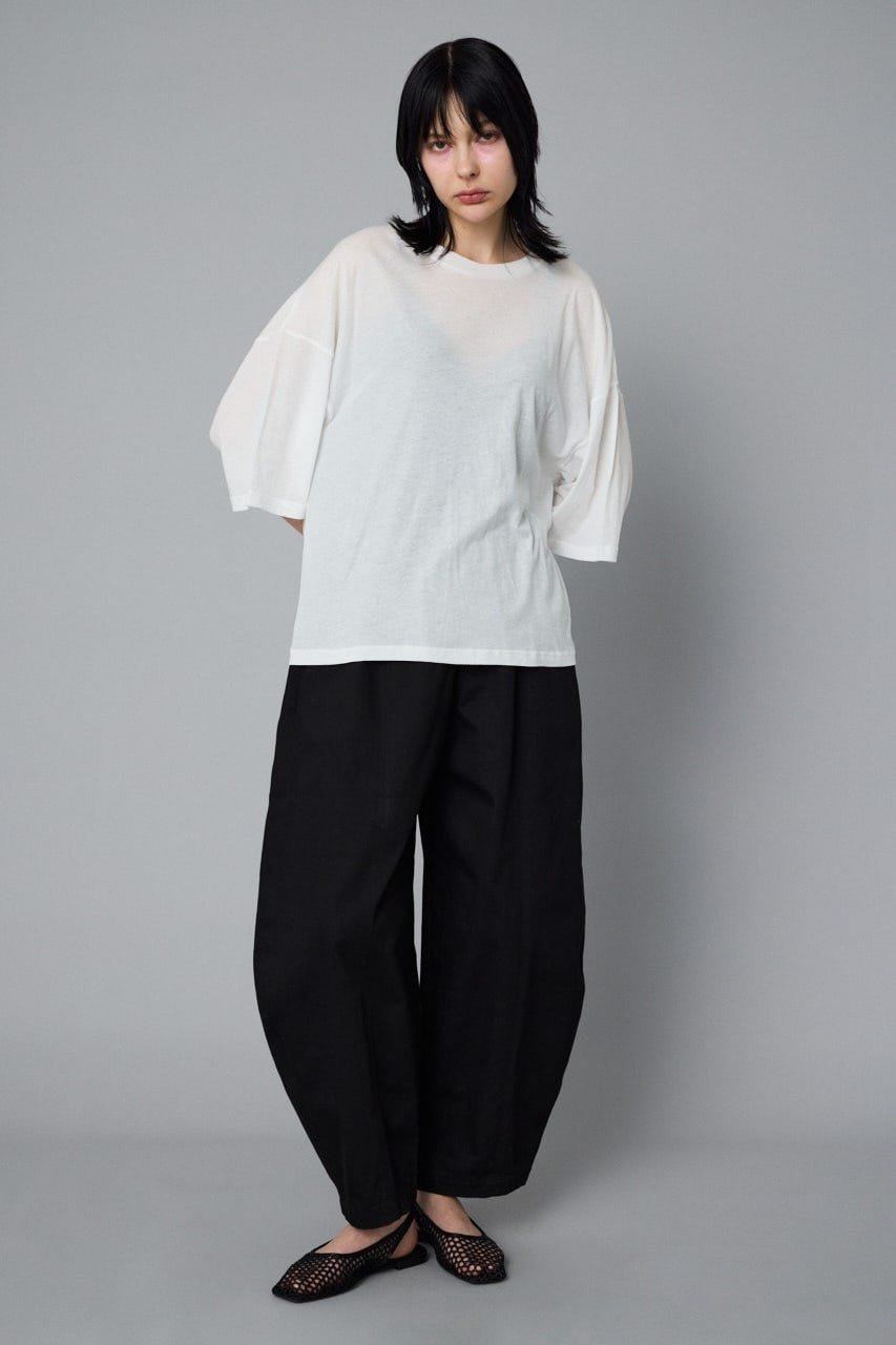 HeRIN.CYE Good times big Tee ヘリンドットサイ トップス カットソー・Tシャツ ホワイト ブラック