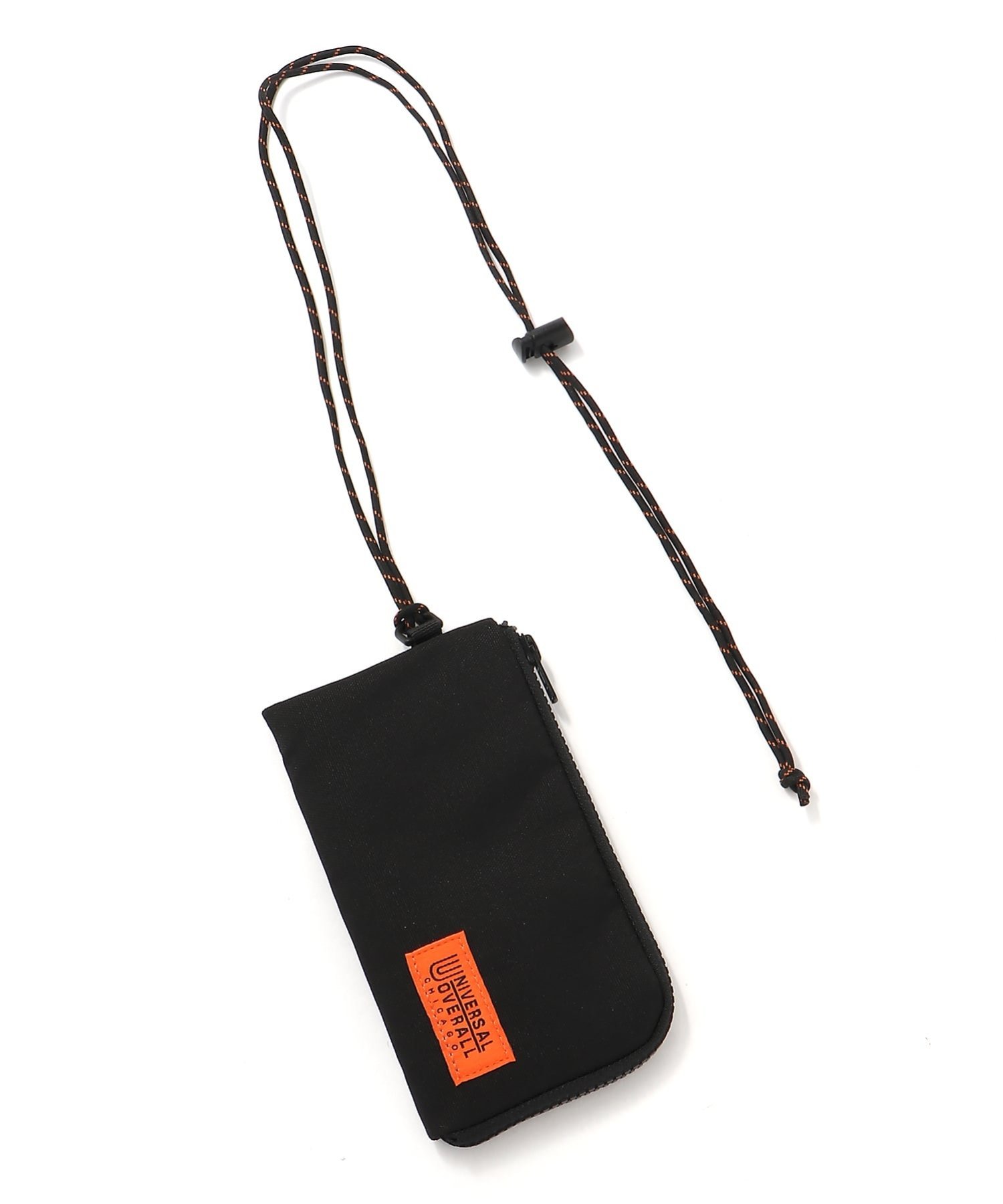 UNIVERSAL OVERALL UNIVERSAL OVERALL/(M)コードツキロングウォレット ジーンズメイト 財布・ポーチ・ケース 財布 ブラック オレンジ レッド ブルー