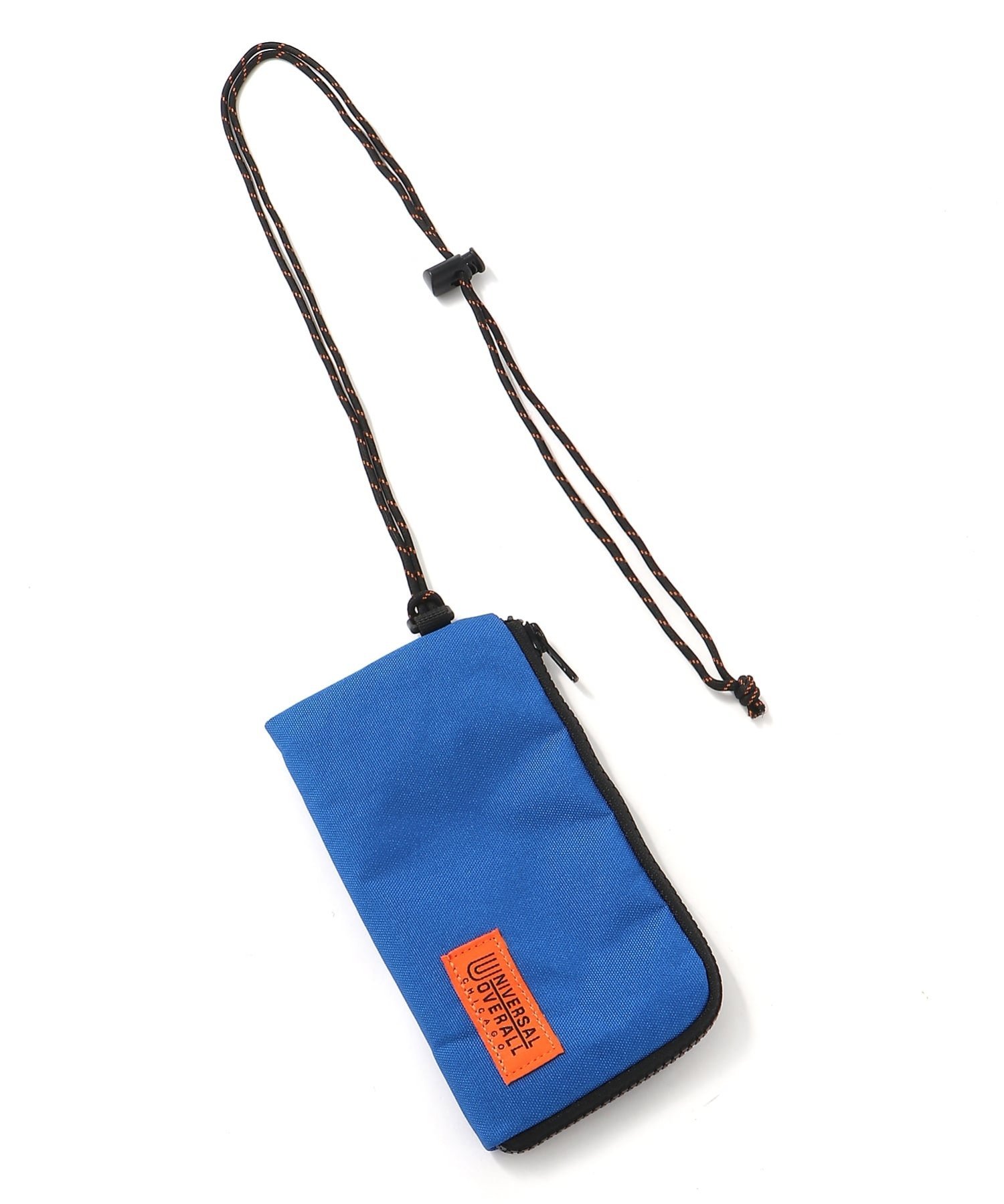 UNIVERSAL OVERALL UNIVERSAL OVERALL/(M)コードツキロングウォレット ジーンズメイト 財布・ポーチ・ケース 財布 ブラック オレンジ レッド ブルー
