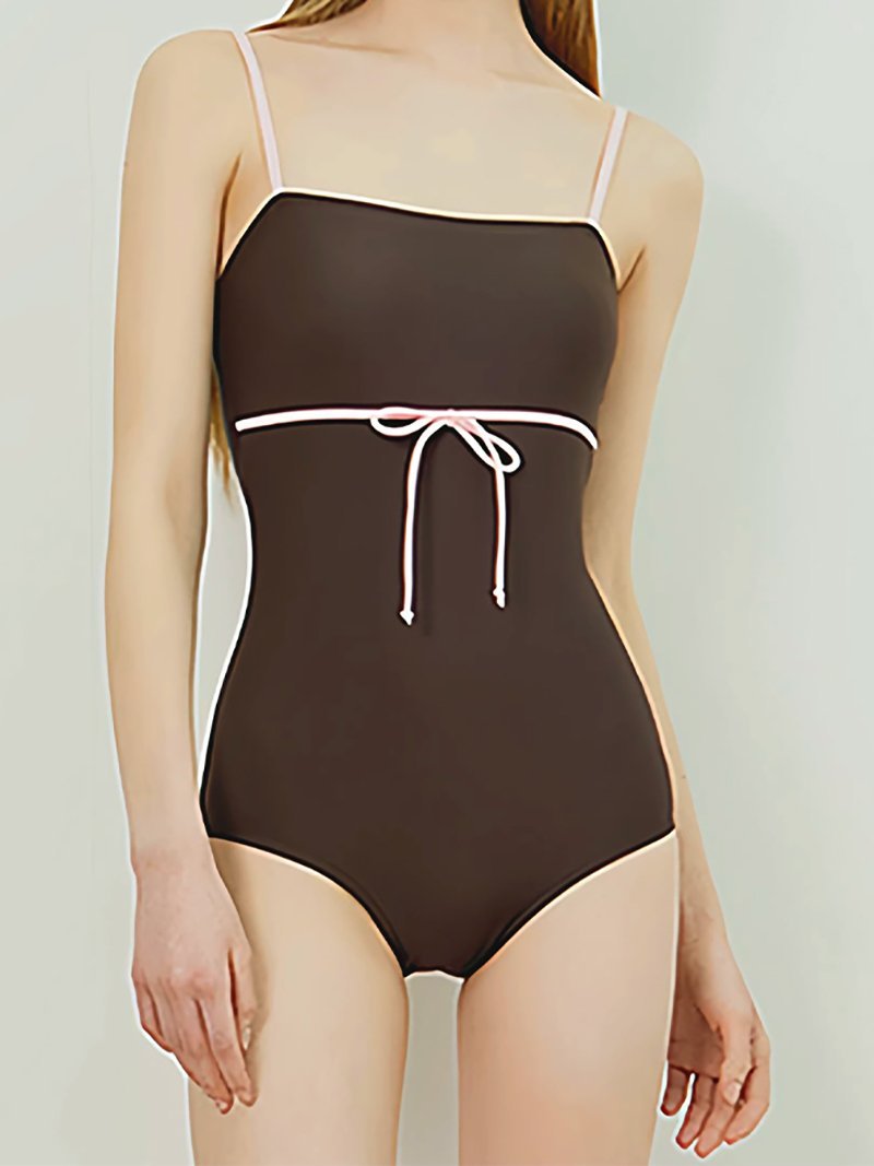 Doux Belle 配色ストラップワンピース レディース 水着 ドゥー・ベル 水着・スイムグッズ 水着【送料無料】