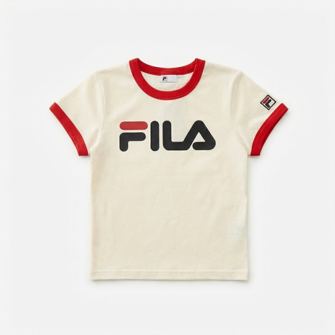 S/S TEE フィラ トップス カットソー・Tシャツ ネイビー ホワイト グリーン