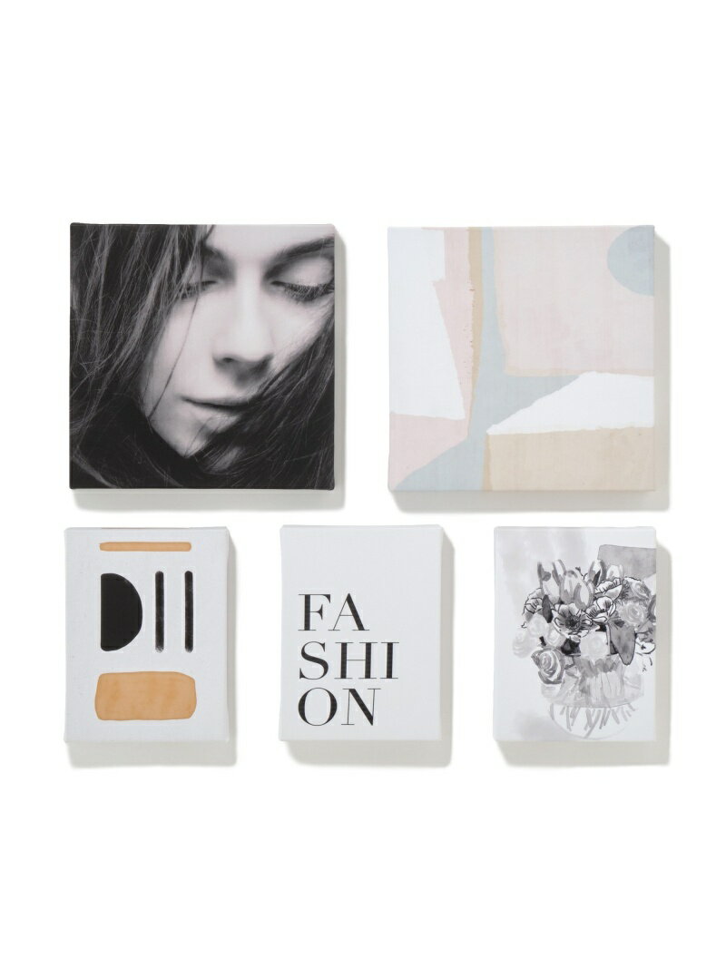 Francfranc モノクロ アートボード 5枚セット A フランフラン インテリア・生活雑貨 その他のインテリア・生活雑貨のサムネイル