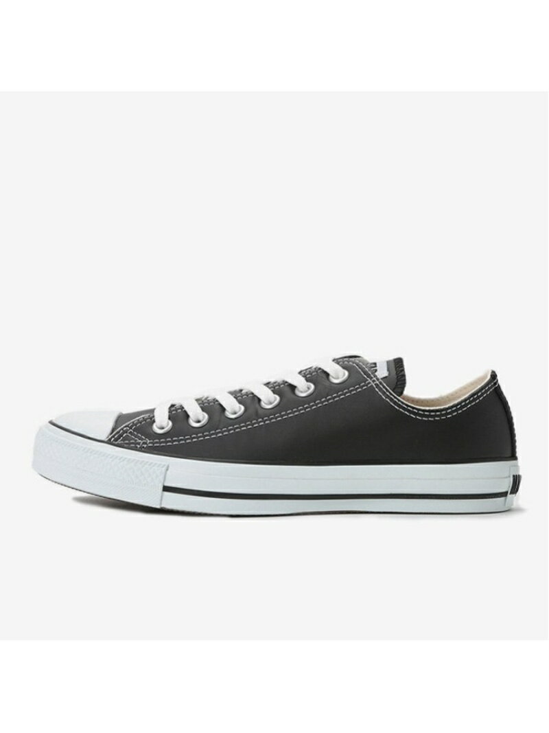 【SALE／40%OFF】CONVERSE 【CONVERSE 公式】LEATHER ALL STAR OX / 【コンバース 公式】レザー オールスター OX コンバース シューズ・靴 スニーカー ブラック ホワイト【送料無料】