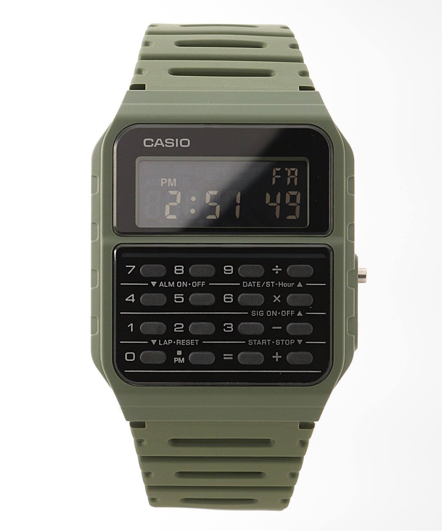 HIROB 【CASIO/カシオ】 CA-53WF-3BJF Olive ヒロブ アクセサリー・腕時計 腕時計 カーキ