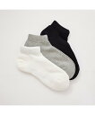 Rouge vif la cle 【FRUIT OF THE LOOM】ソックス/靴下 3Pセット / 無地 / ルージュ・ヴィフ ラクレ 靴下・レッグウェア その他の靴下・レッグウェア レッド