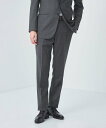 【SALE/70%OFF】UNITED ARROWS green label relaxing REDA ウィンドウペイン クラシック ノープリーツ スーツパン...